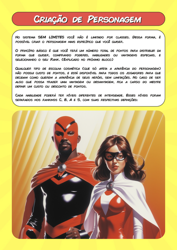 Sem Limites — Arte de herói